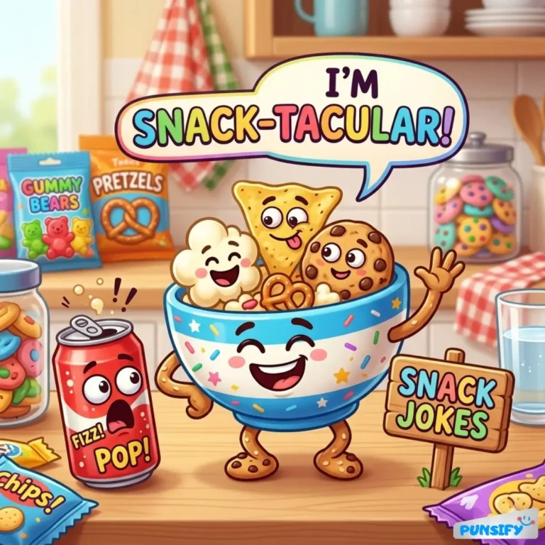 187+ Hilarious Snack Jokes and Puns to Tickle Your Taste Buds and Your Funny Bone