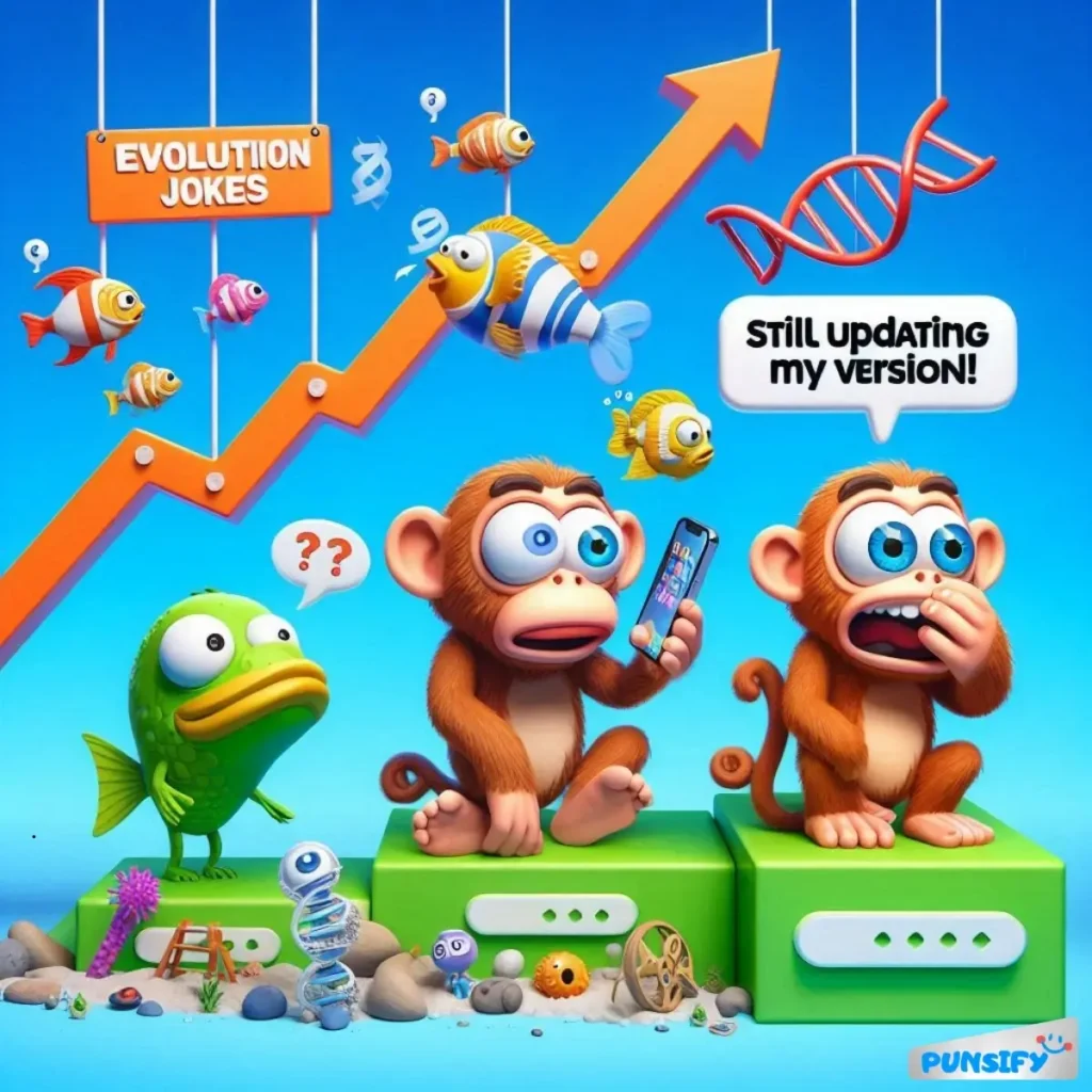 189+ Giggles in the Gene Pool with Evolution Jokes and Puns Galore!
