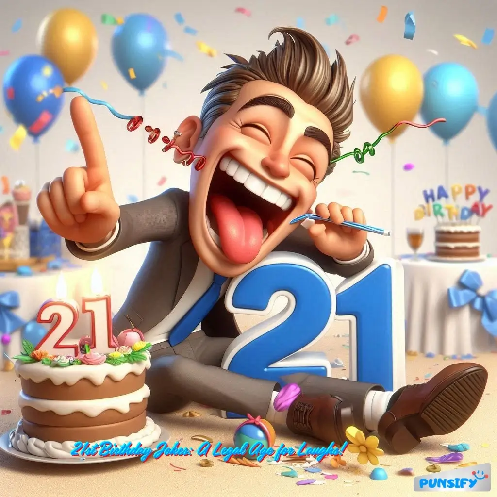 195+ Hilarious 21st Birthday Jokes & Puns That Will Make You LOL and Cheers to Fun!