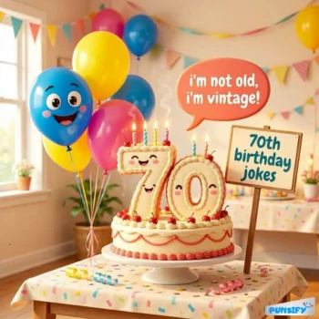 195+ Hilarious 70th Birthday Jokes to Make You Laugh Until You’re Old and Gray