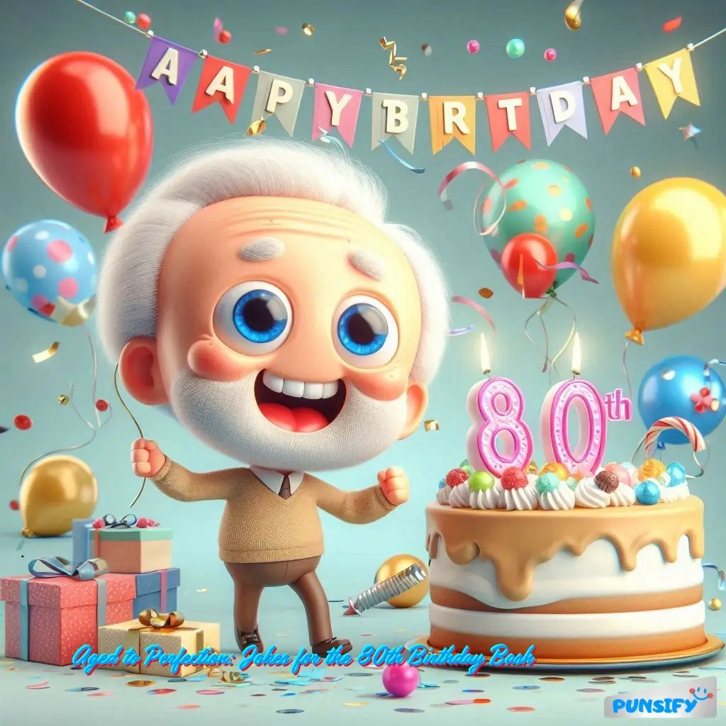 167+ Hilarious 80th Birthday Jokes That'll Make You Laugh Out Loud and Age Gracefully