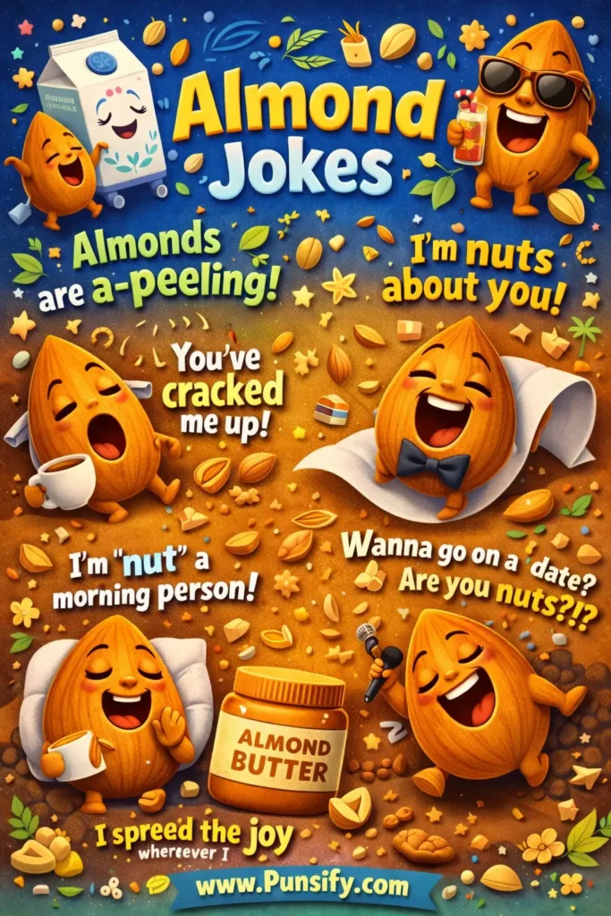 133+ Nutty Delights in Almond Jokes and Puns That Crack You Up!