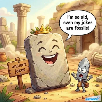 189+ Hilarious Ancient Jokes & Puns That Are So Old They Might Need A Walking Stick