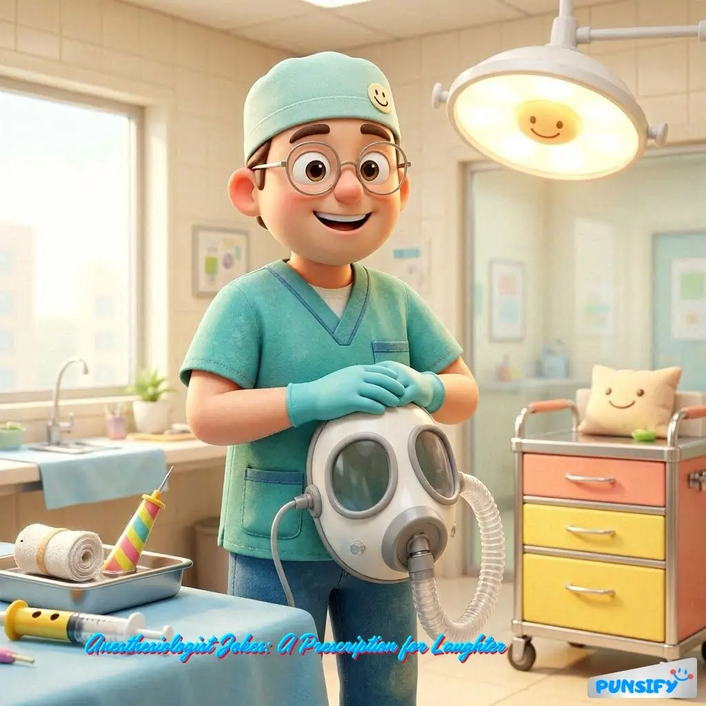 195+ Hilarious Anesthesiologist Jokes & Puns to Put You Under Laughter's Spell