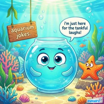 173+ Hilarious Aquarium Jokes & Puns That Will Make You Sea the Laughter Swim!