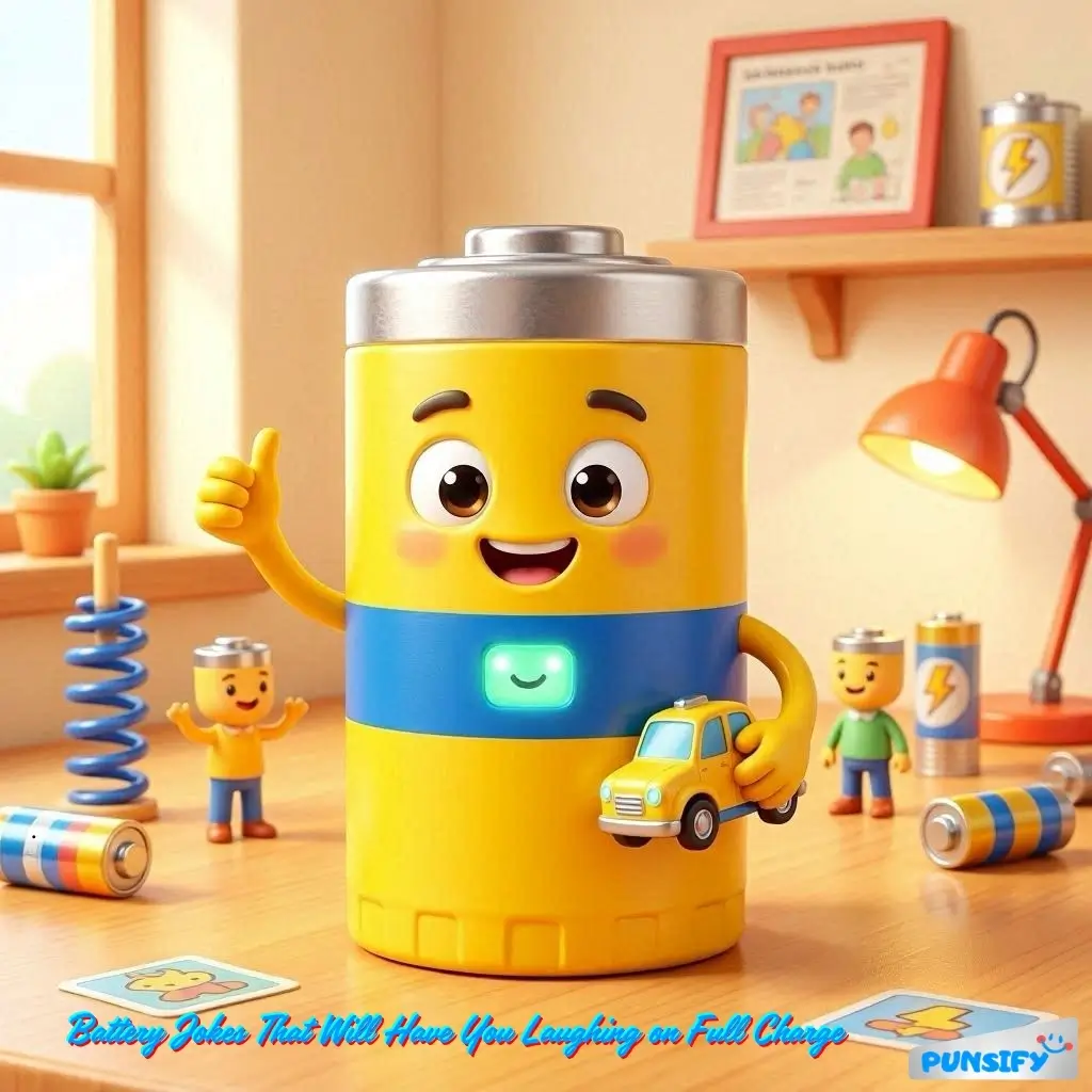179+ Hilarious Battery Jokes & Puns That'll Charge Your Laughs and Spark Joy