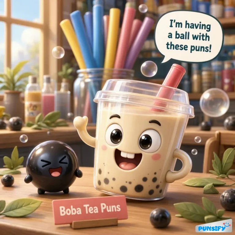 Boba Tea Puns