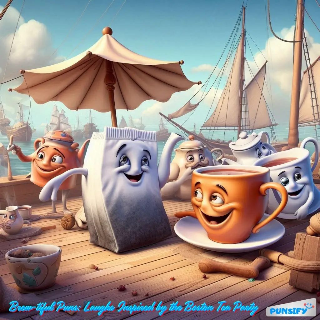 185+ Brew-tiful Boston Tea Party Jokes and Puns to Steep Your Sides in Laughter