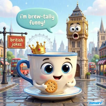157+ Hilarious British Jokes & Puns That Will Have You Laughing Tea Off Your Chair