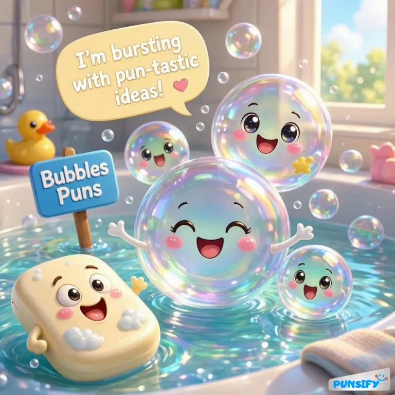 Bubbles Puns