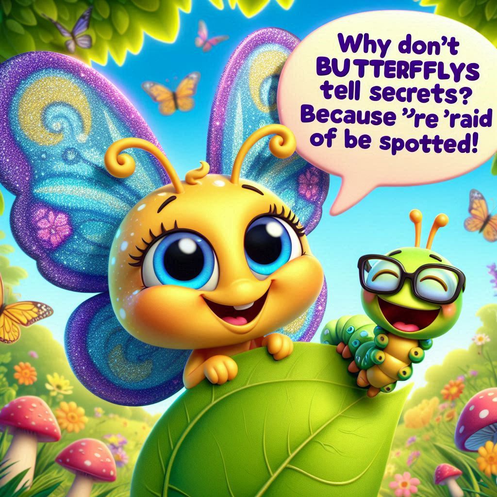 Butterfly Jokes For Kids