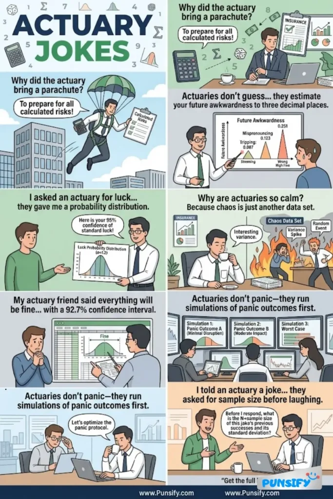 175+ Hilarious Actuary Jokes & Puns That Will Add Up to a Good Time!