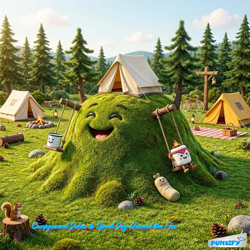 163+ Hilarious Campground Jokes and Puns to Tents Your Funny Bone!