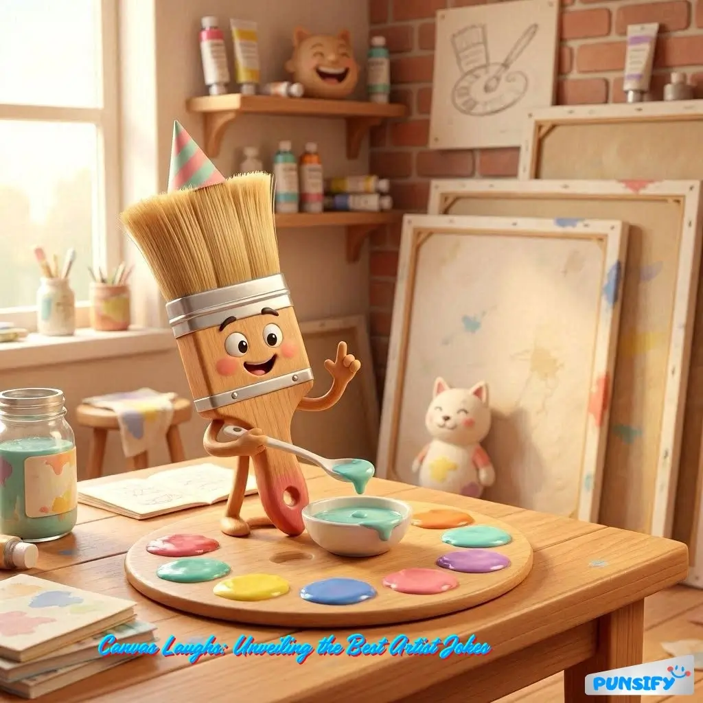 167+ Hilarious Artist Jokes & Puns to Paint Your Day with Laughter and Giggles