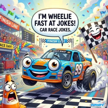 169+ Hilarious Pit Stops in Car Race Jokes for a Laughing Lap in 2026