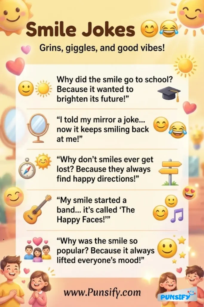 165+ Giggle Power Loaded with Smile Jokes and Puns for All Ages