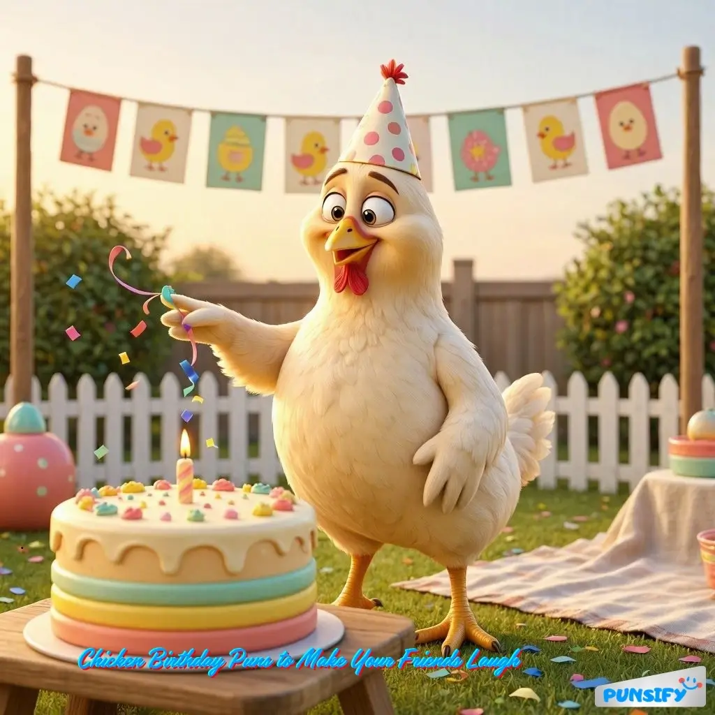 189+ Funny Chicken Birthday Puns to Cluck Up Your Celebration in 2026