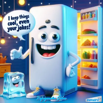 Chillin’ with a Side of Laughter: Refrigerator Jokes and Puns 149+ to Keep You Cool