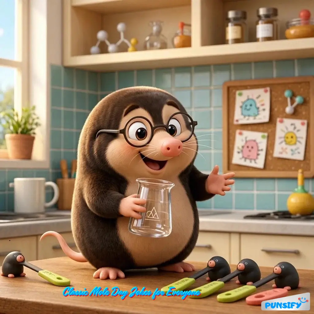 167+ Hilarious National Mole Day Jokes for Laughs and Chemistry Fun