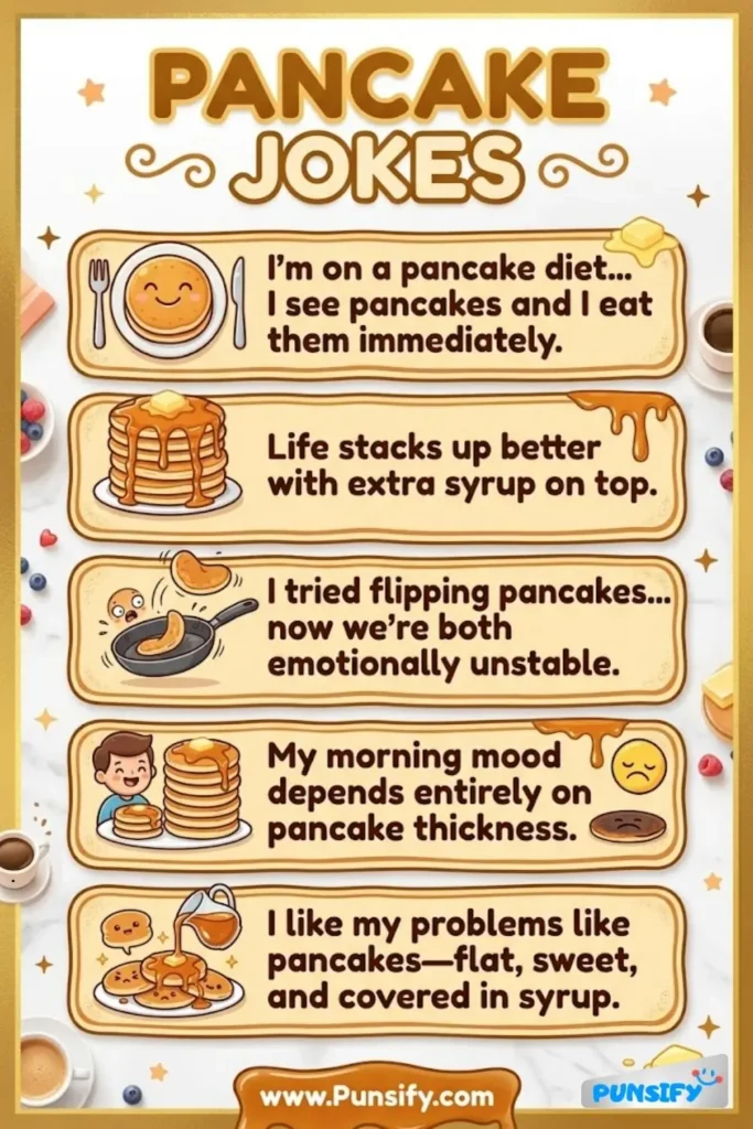 167+ Hilarious Pancake Jokes and Puns That Will Flip Your Morning Fun