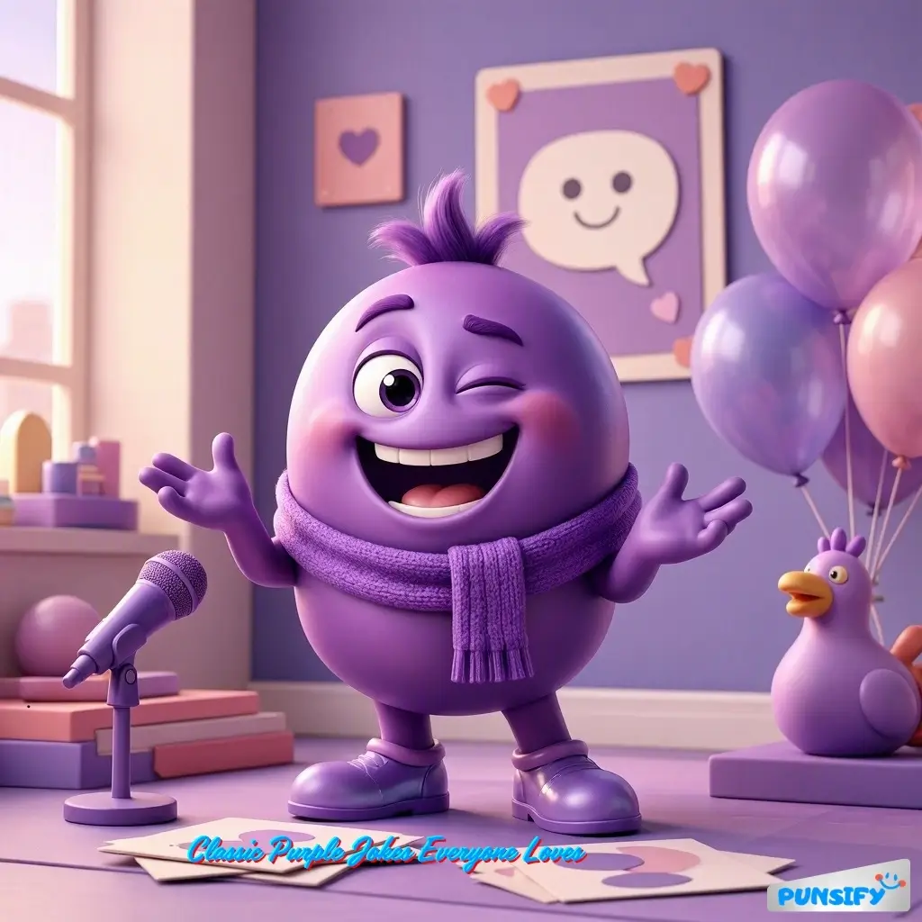 163+ Hilarious Purple Jokes That Will Brighten Your Day with Laughter