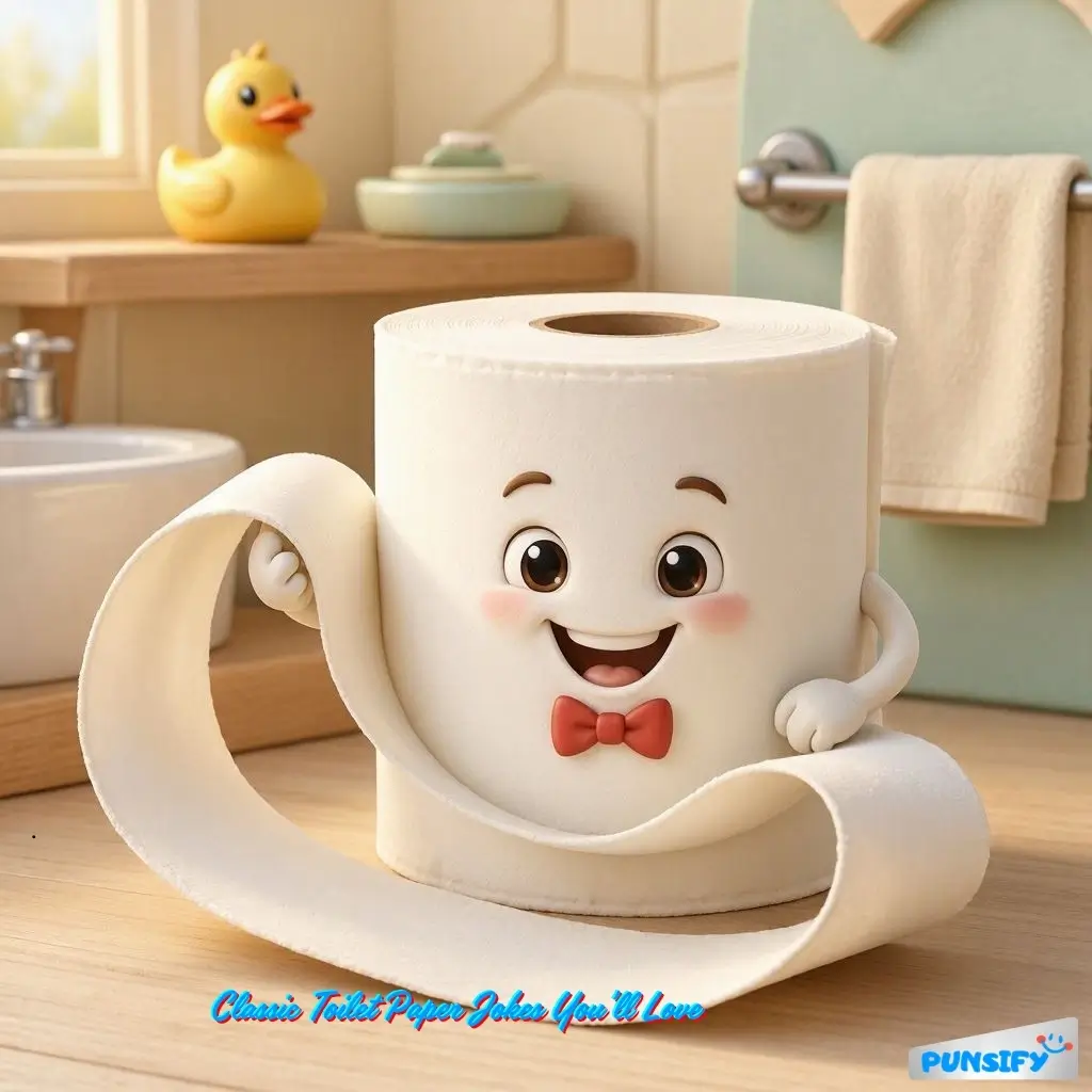 197+ Hilarious Toilet Paper Jokes for Endless Laughs and Giggles