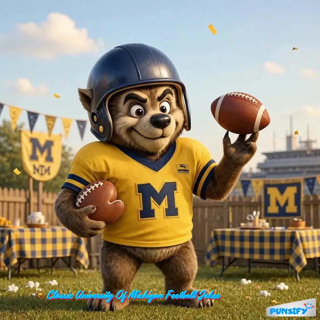 175+ University Of Michigan Football Jokes to Tackle Your Day