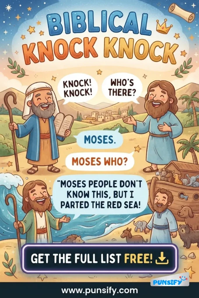 179+ Biblical Knock Knock Jokes for Family Fun and Laughter