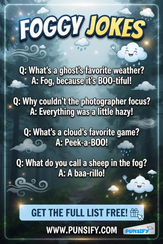 167+ Best Foggy Jokes to Brighten Your Day with Laughter and Fun