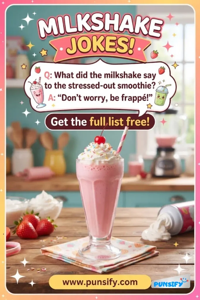 169+ Hilarious Milkshake Jokes That Will Make You Chuckle and Smile