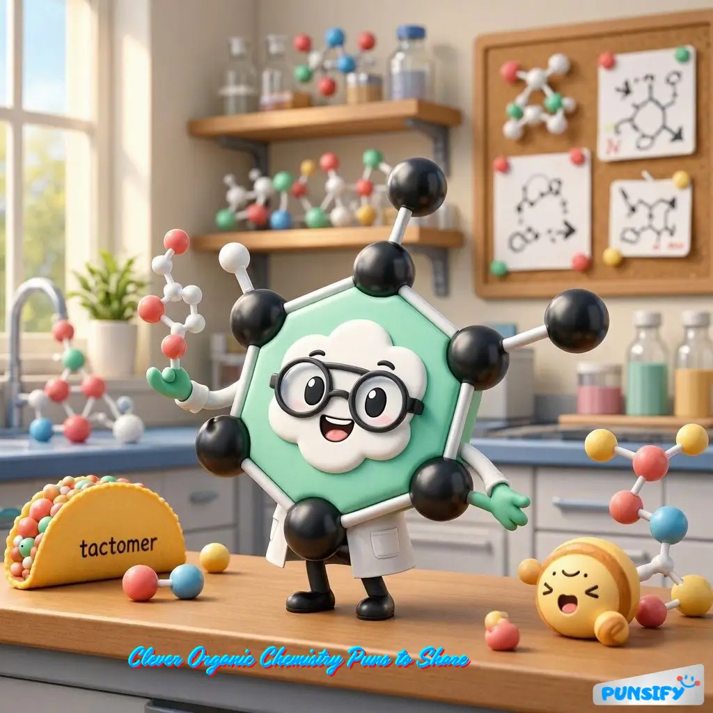 163+ Hilarious Organic Chemistry Puns That Will Make You Laugh Out Loud