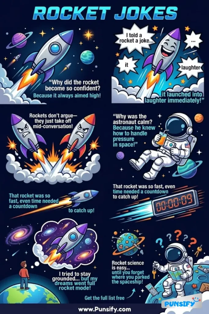183+ Hilarious Rocket Jokes & Jokes That Will Launch Your Laughter Sky High