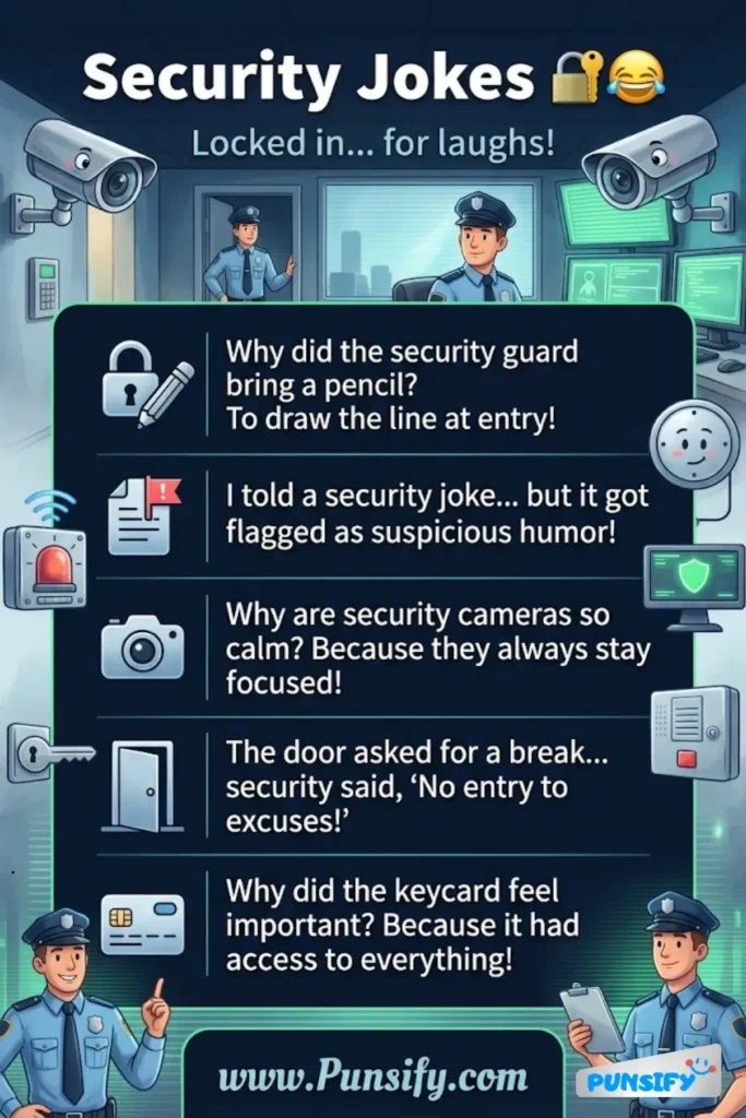 169+ Hilarious Security Jokes and Puns That Will Keep You Laughing and Safe