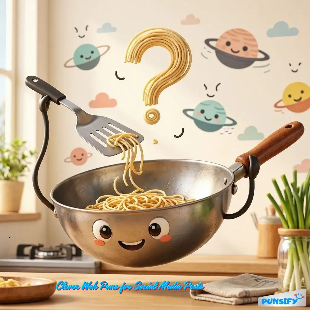 163+ Hilarious Wok Puns That Stir Up Laughter and Flavorful Fun