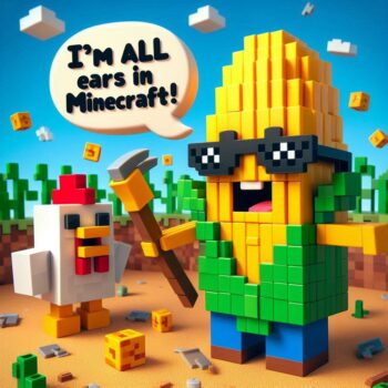 200+ Corny Minecraft Jokes That Will Make You LOL Together