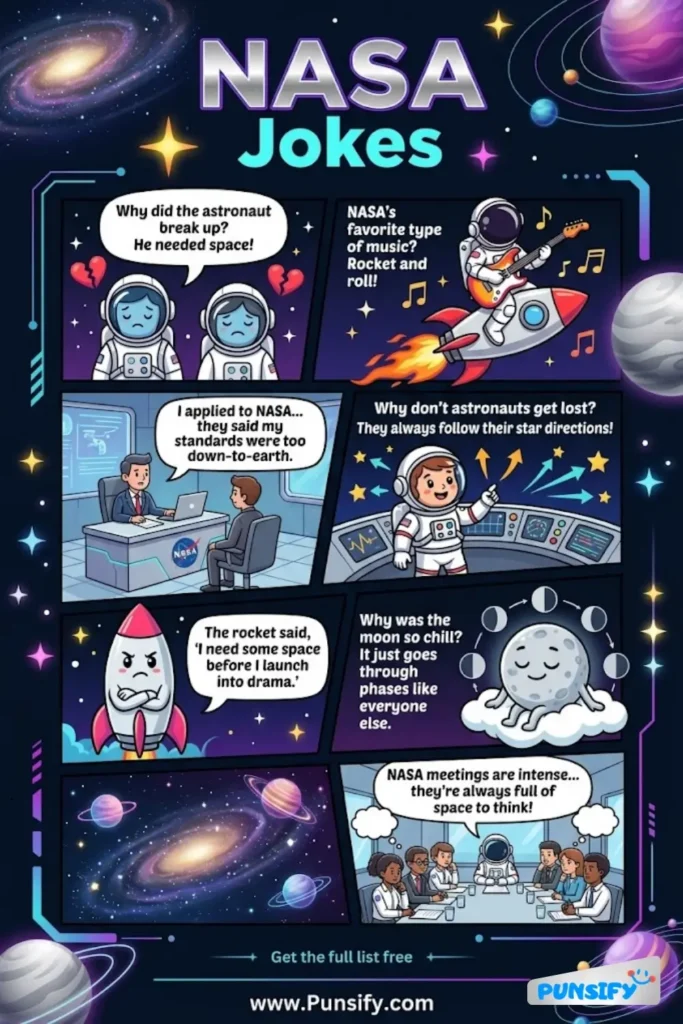 Blast Off into Laughter with 157+ Out-of-This-World NASA Jokes & Puns