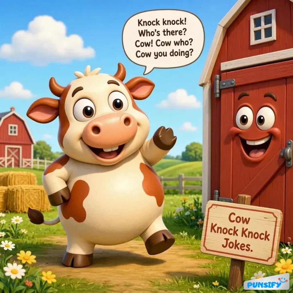 Cow Knock Knock Jokes