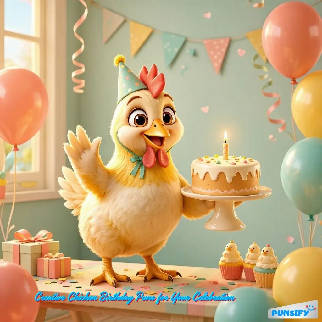 189+ Funny Chicken Birthday Puns to Cluck Up Your Celebration in 2026