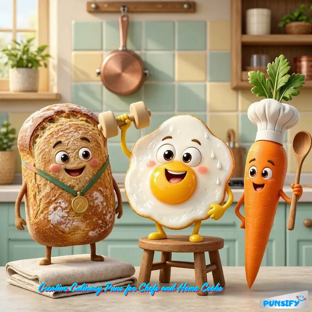 163+ Culinary Puns That Spice Up Your Kitchen Fun