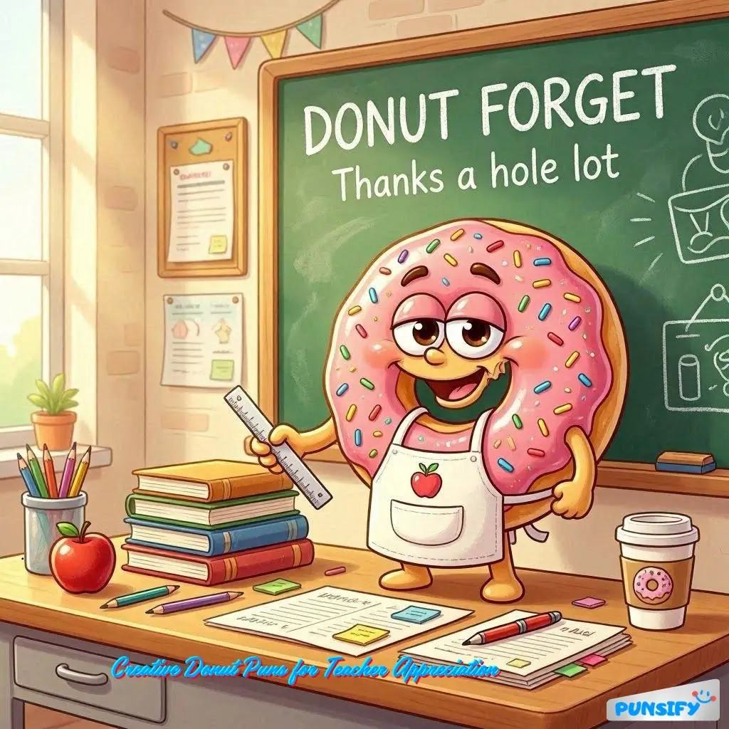 169+ Hilarious Donut Puns & Jokes For Teachers That Will Make Class Sweet and Fun