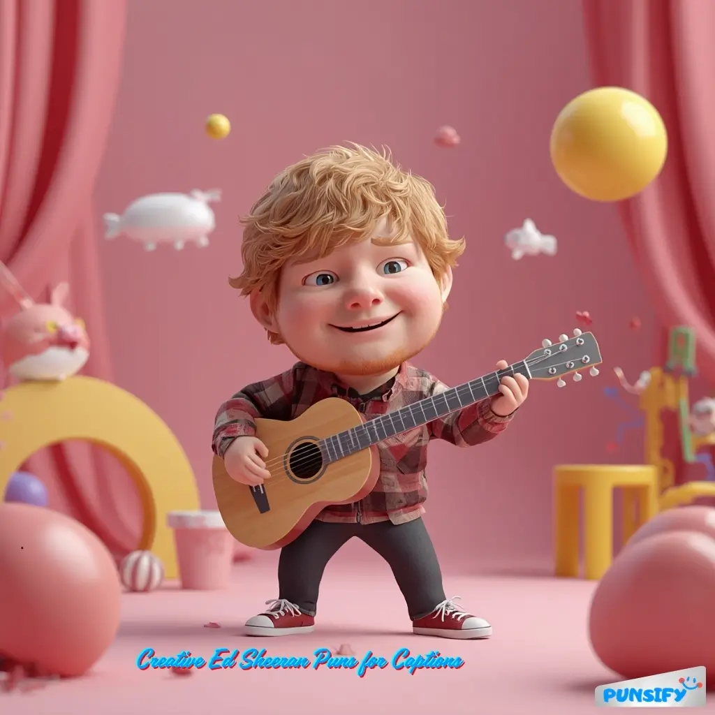 167+ Ed Sheeran Puns That Will Make You Sing with Laughter
