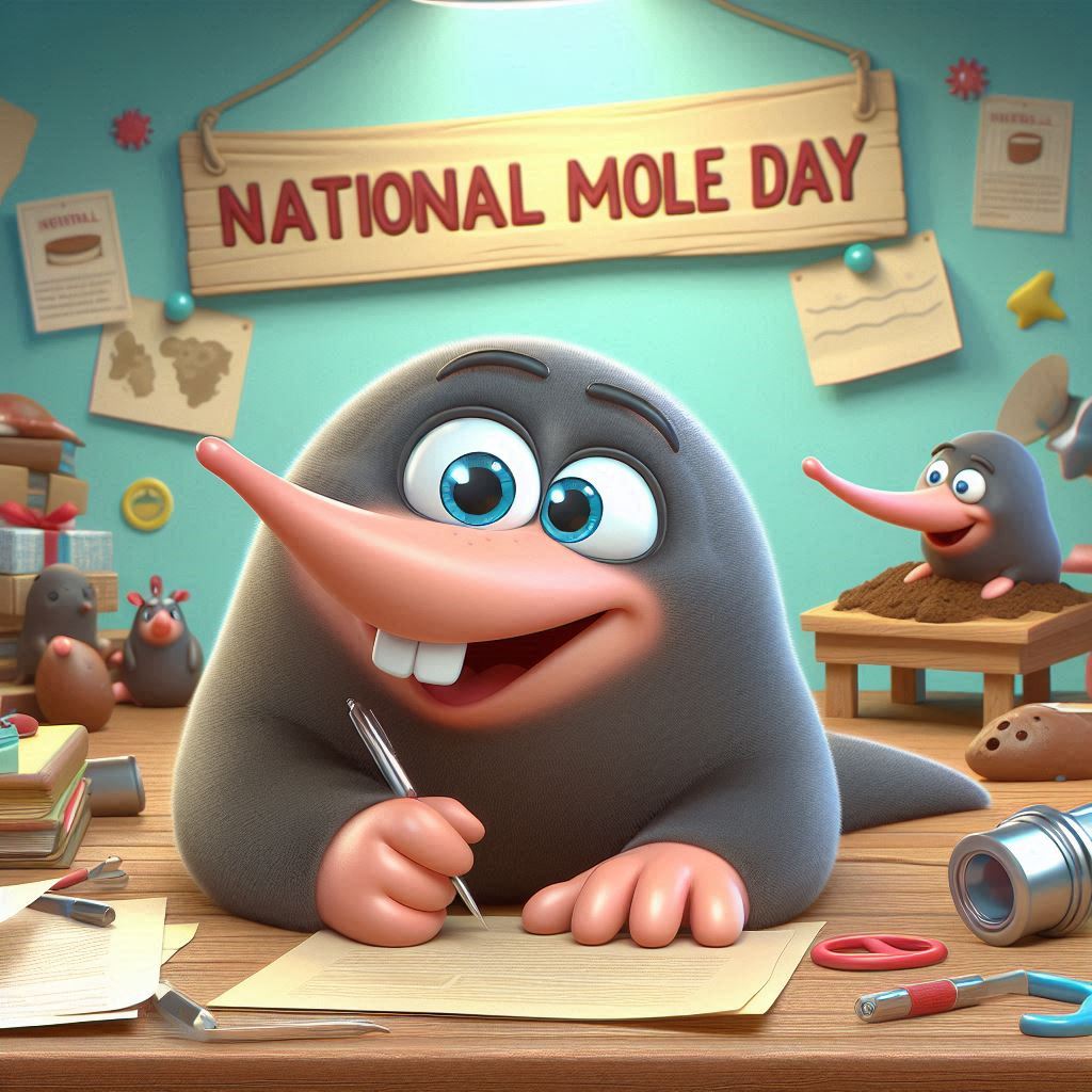 200+ National Mole Day Jokes for Laughs and Chemistry Fun 5 Creative Mole Day Jokes for Parties