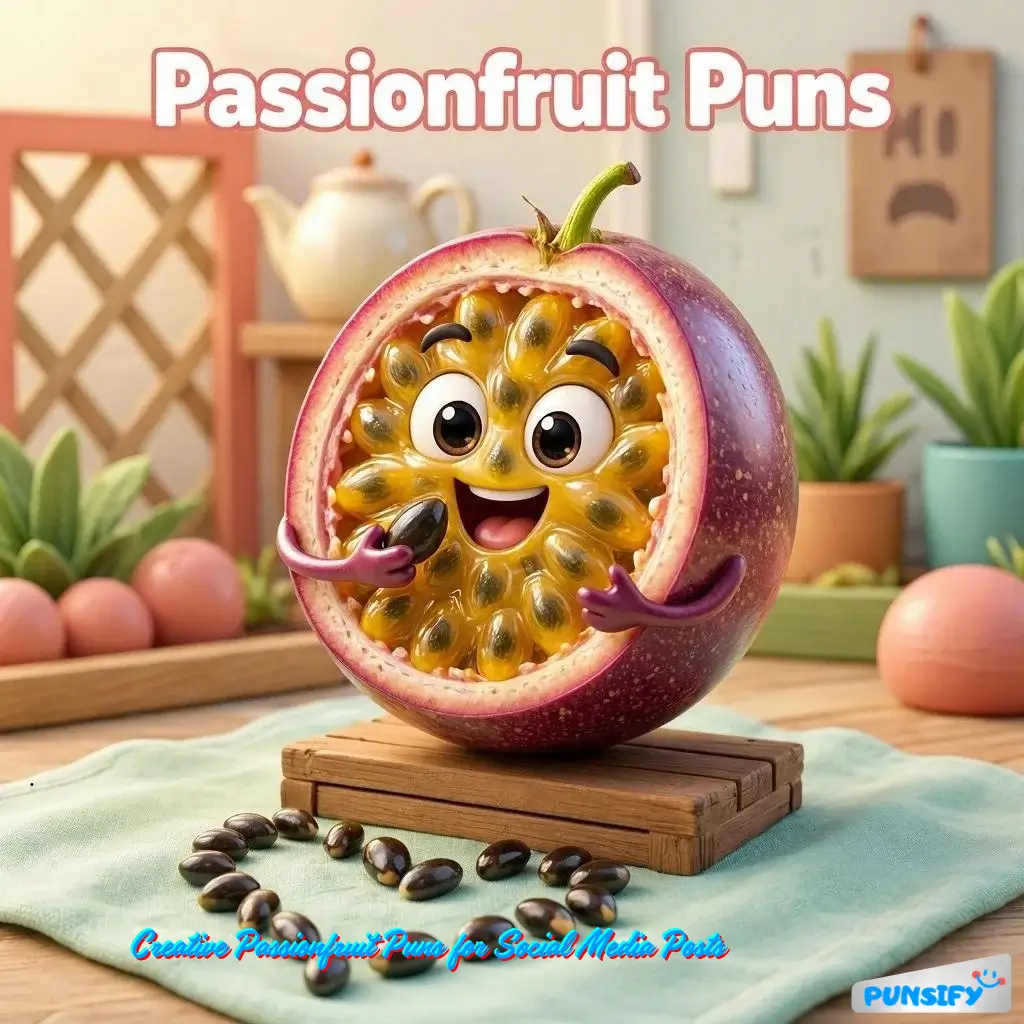 195+ Hilarious Passionfruit Puns for a Juicy Laugh and Sweet Fun