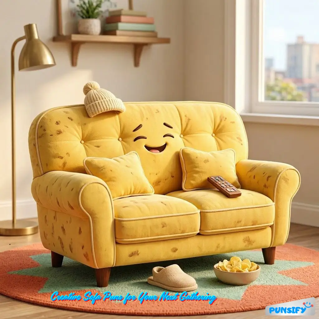 193+ Hilarious Sofa Puns That Will Make You Sit Up and Laugh