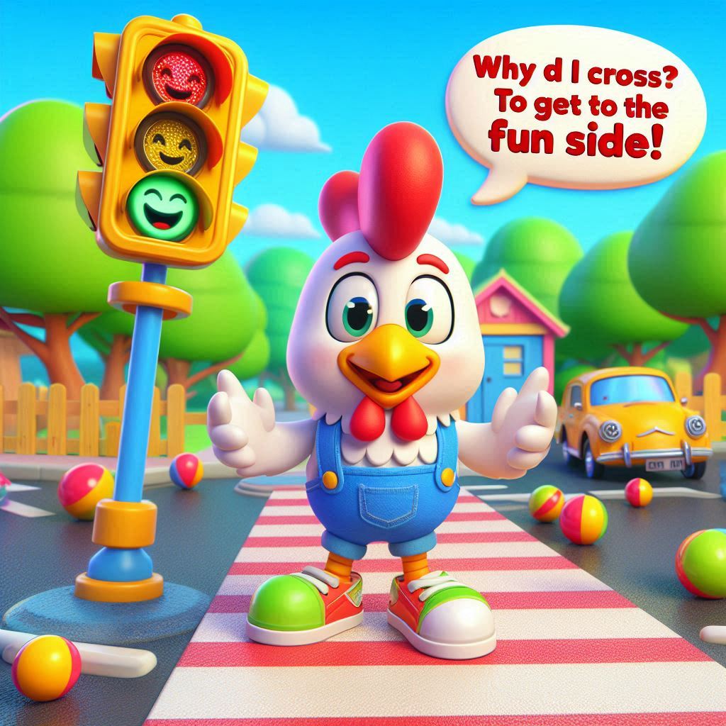 Cross The Road Jokes For Kids