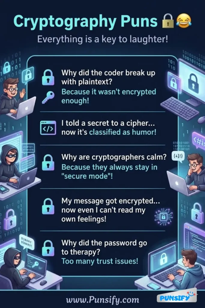 169+ Hilarious Cryptography Puns to Decode and Enjoy with Friends