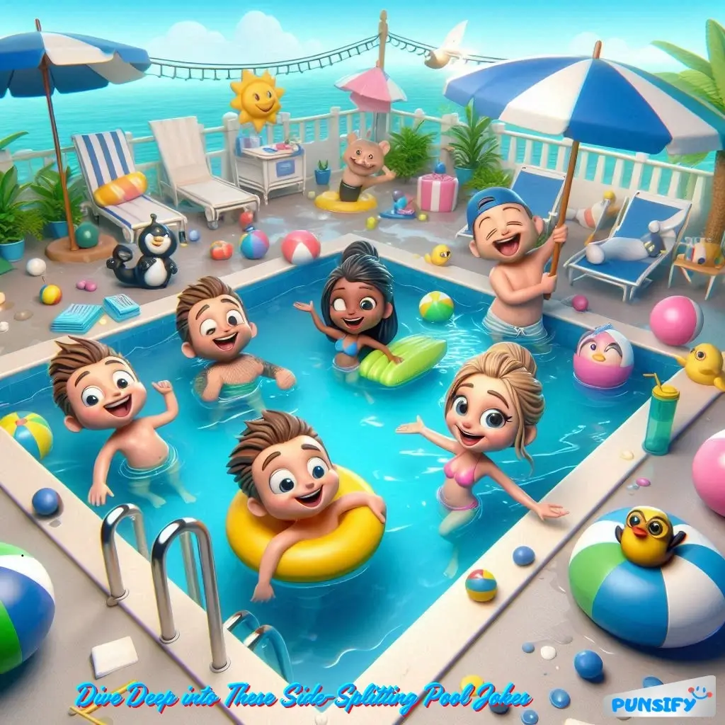 175+ Splash-tacular Swimming Pool Jokes and Puns That Make Waves of Laughter