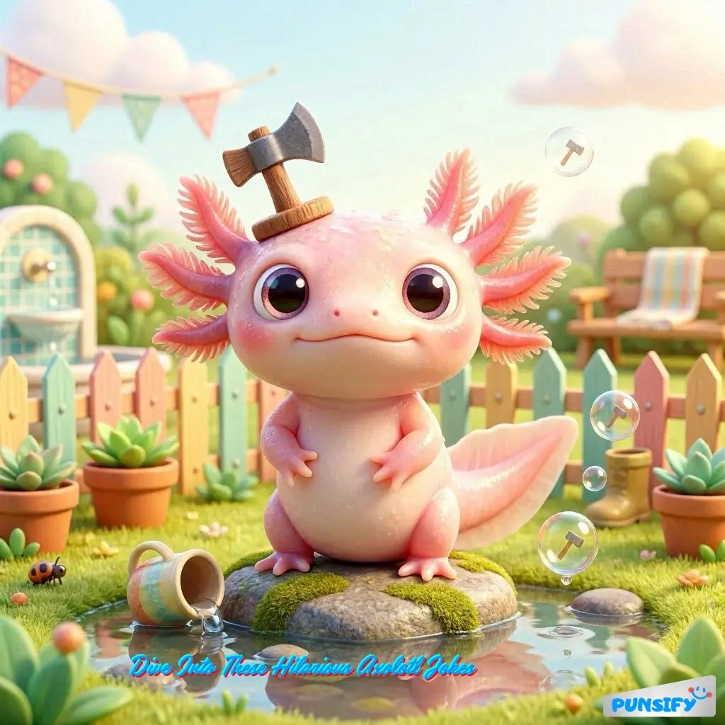 169+ Hilarious Axolotl Jokes & Puns to Make You Laugh Your Gills Off!