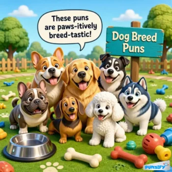 153+ Hilarious Dog Breed Puns That Will Make You Bark with Laughter