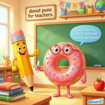 169+ Hilarious Donut Puns For Teachers That Will Make Class Sweet and Fun
